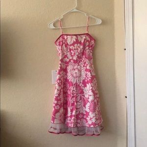 White and Pink dress